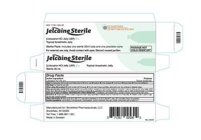 Jelcaine Sterile (lidocaine HCl Jelly Usp (2%) (Jelcaine Carton)